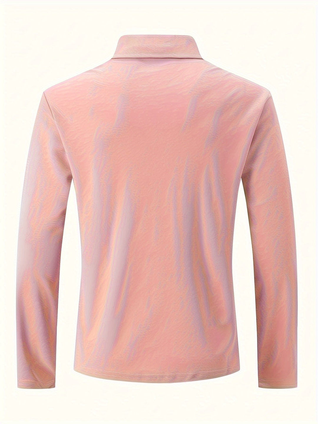Long-sleeved men's polo for style and comfort