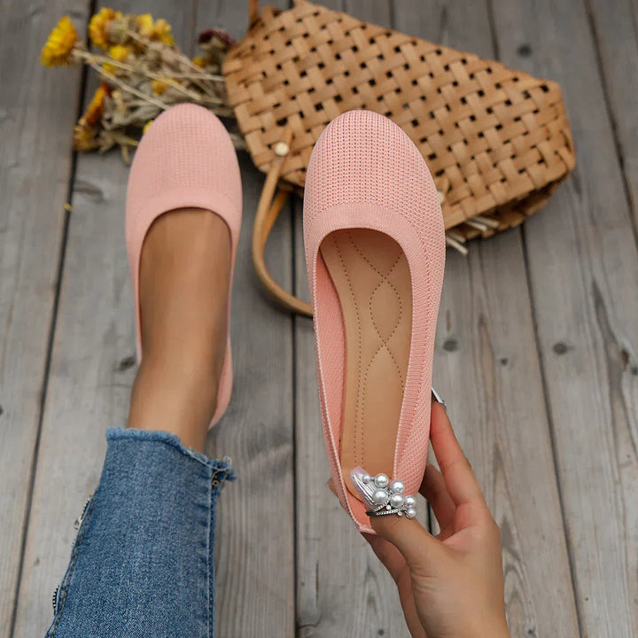 Comfortable and stylish breathable ballerina shoes