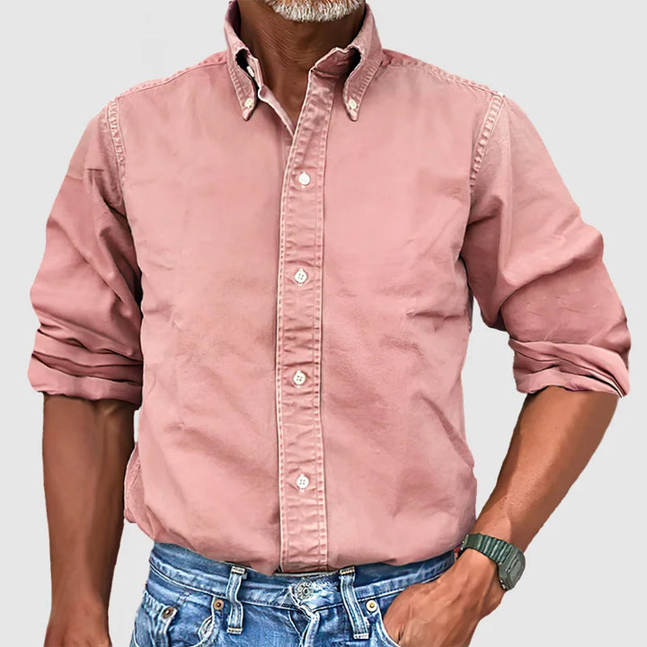 Classic long-sleeve men's shirt