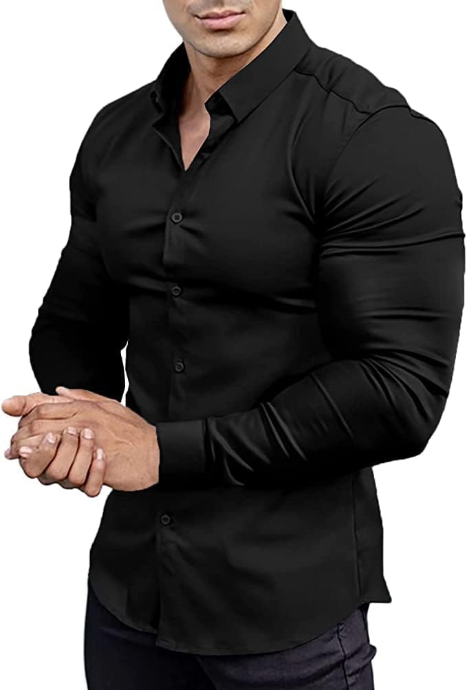 Slim fit herreskjorte for våren 2026 – krøllfri – David