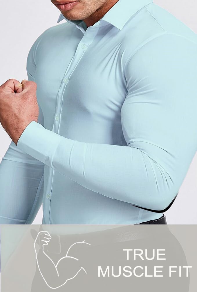 Slim fit herreskjorte for våren 2026 – krøllfri – David