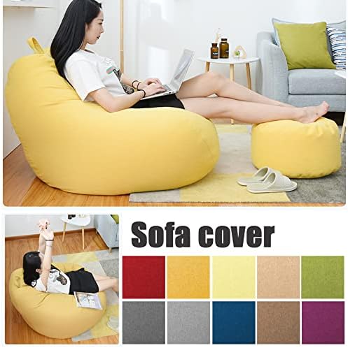 Bean Bag-trekk | Ergonomisk og Stilfullt | 80x90 cm, 100x120 cm