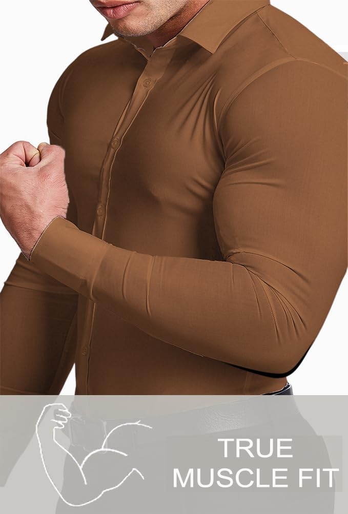 Slim fit herreskjorte for våren 2026 – krøllfri – David