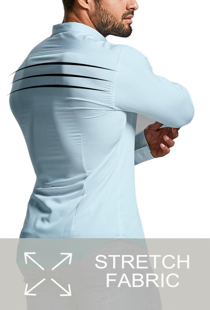Slim fit herreskjorte for våren 2026 – krøllfri – David