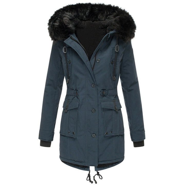 Winter jacket with hood for women Stylish warmth for cold days