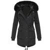 Winter jacket with hood for women Stylish warmth for cold days