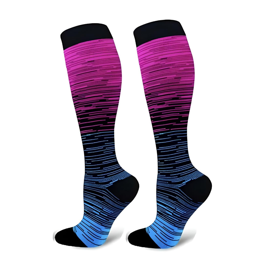 Travel compression socks