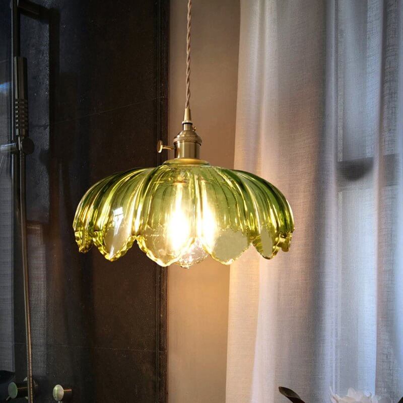 Pendellampe i glass - Romantisk atmosfære