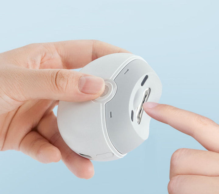 Helautomatisk neglklipper og neglfil