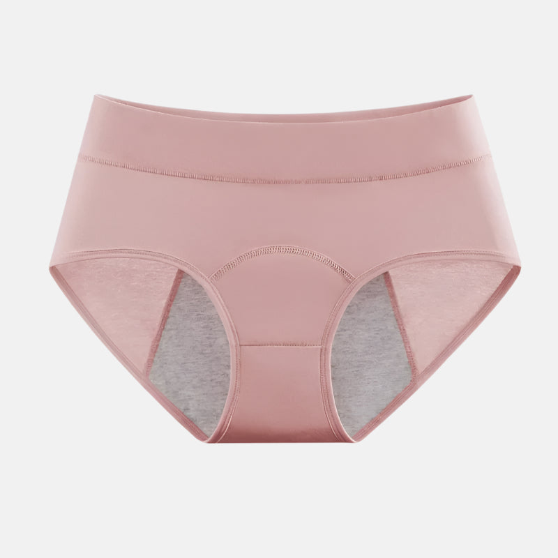 Leak-proof menstrual underwear with high waist