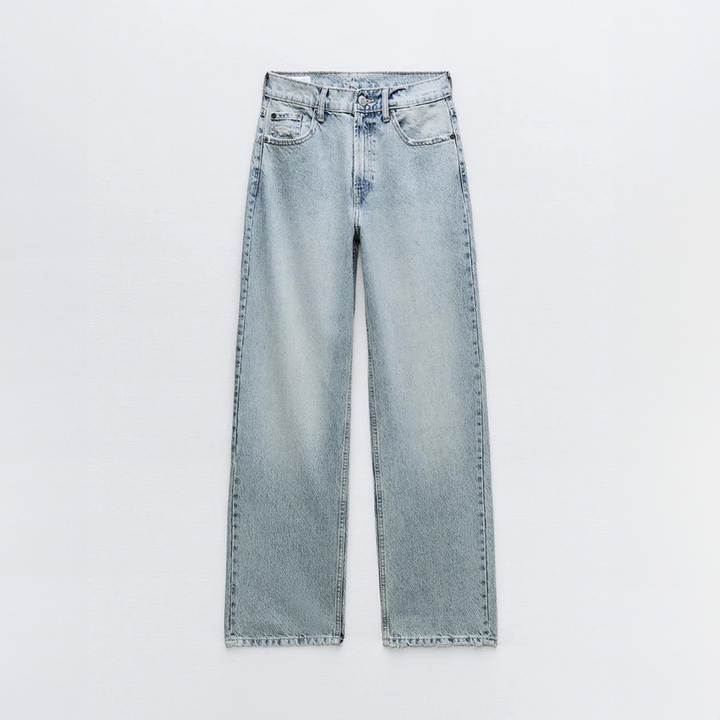 Vintage Ripped Jeans til Dame