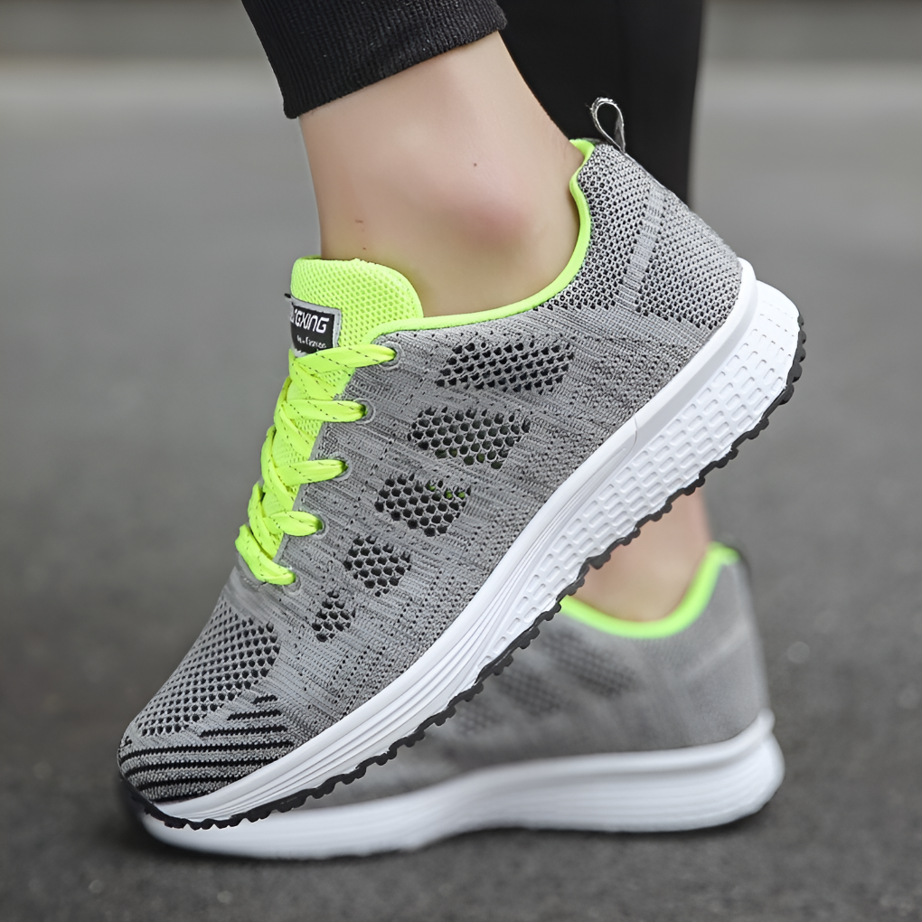Ergonomic casual sneakers for women  Light and supportive