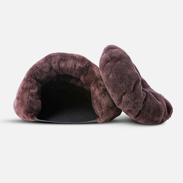 Beroligende hulehundeseng – CozyCave Retreat