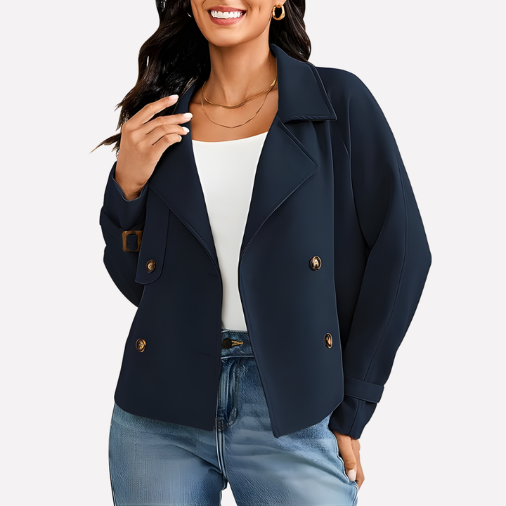 Kvinners Blazer Jakke – Klassisk Forretnings- og Casual Stil