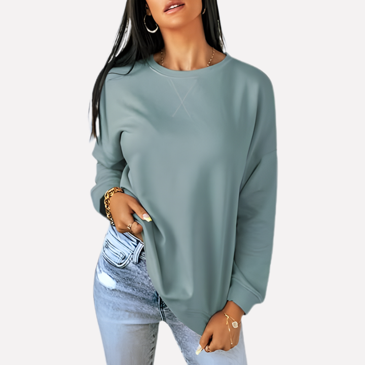 Kvinnens Crew Neck Sweatshirt