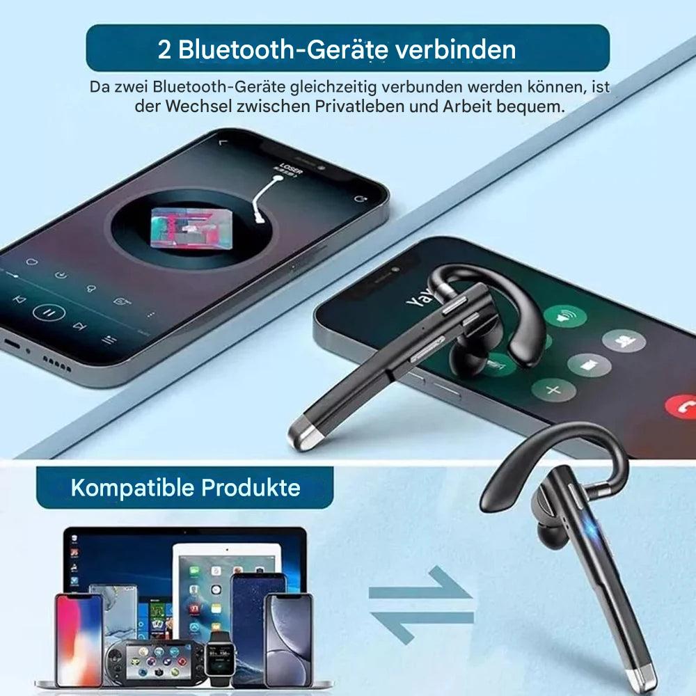 BT5.3 Bluetooth-Headset mit einem Ohr und Geräuschreduzierung
