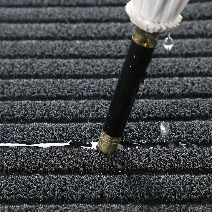Værbestandig dørmatte til utendørs bruk – slitesterk skittfangende inngangs- og terrassematte