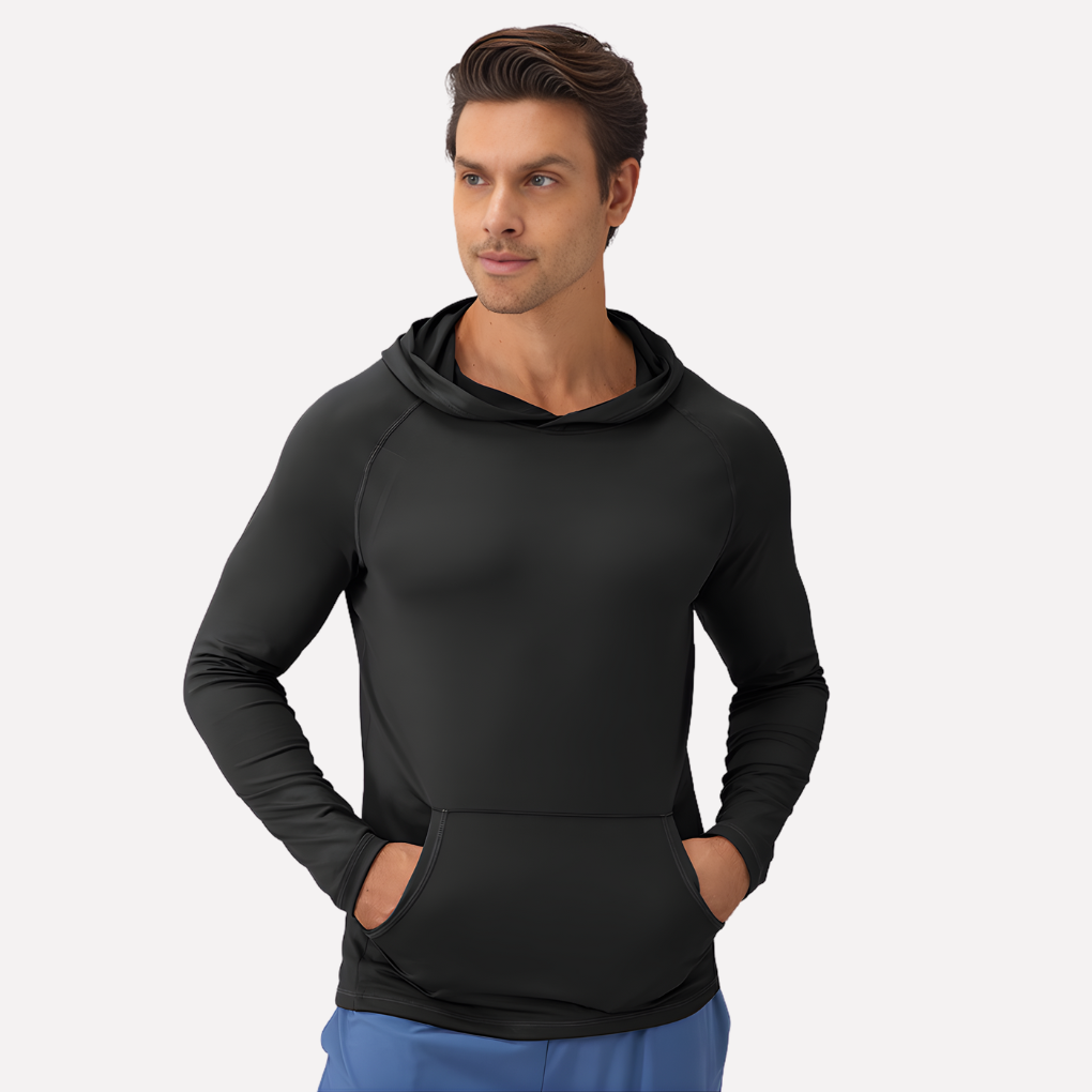 Menns Pullover Hettegenser