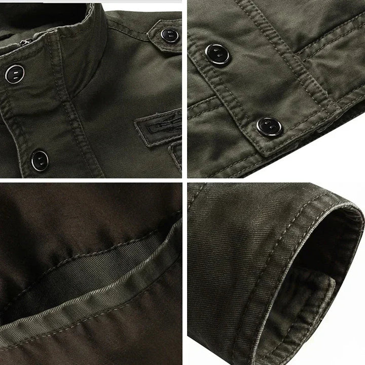 Men's military jacket for mid-season – Robust style and functionality for everyday use