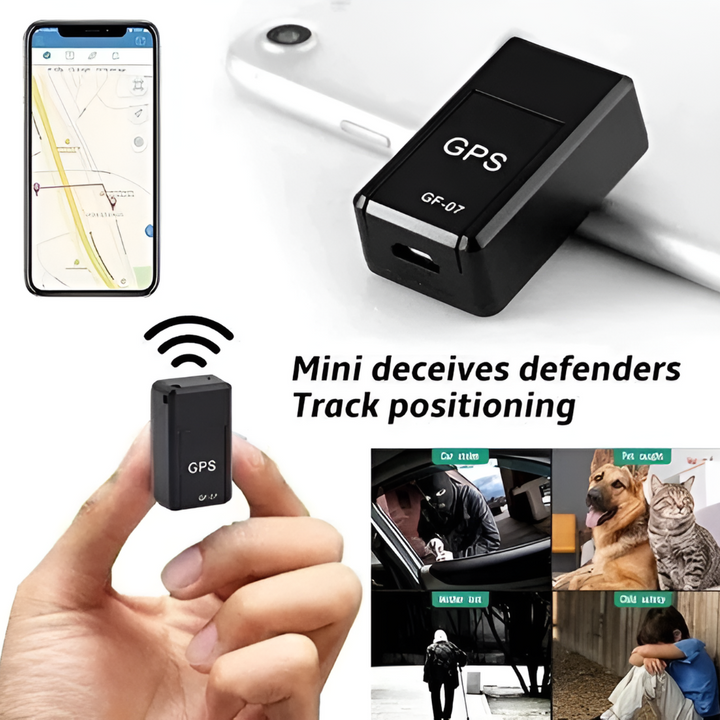 Magnetic mini GPS tracker for the whole world (model GF07)