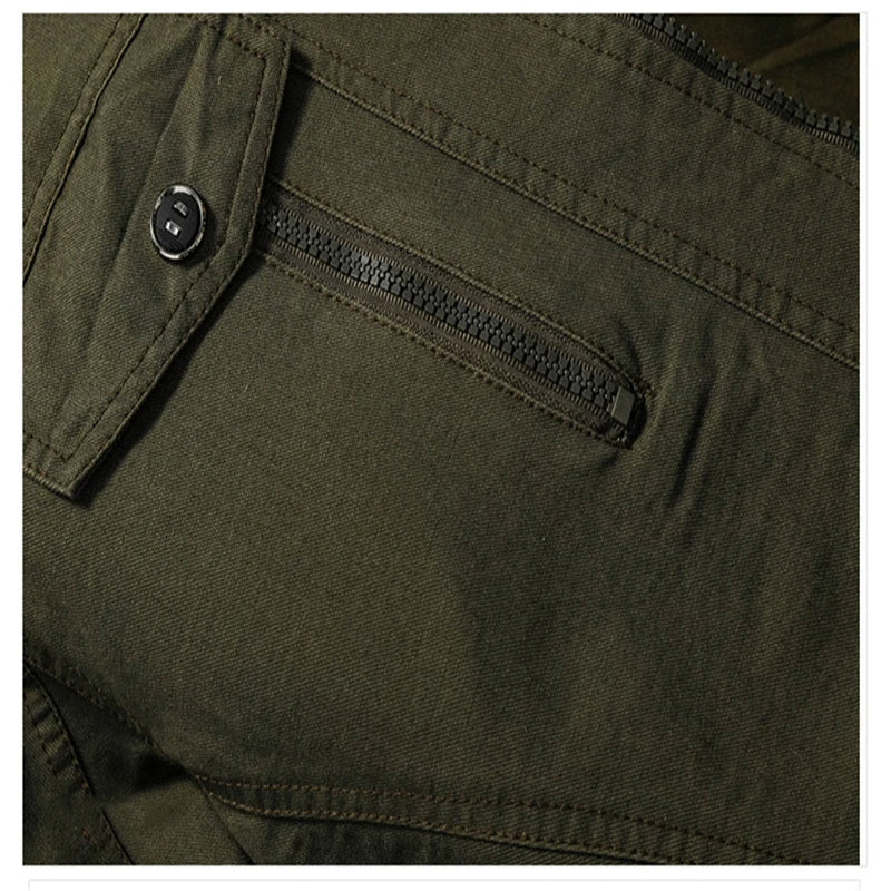 Men's military jacket for mid-season – Robust style and functionality for everyday use