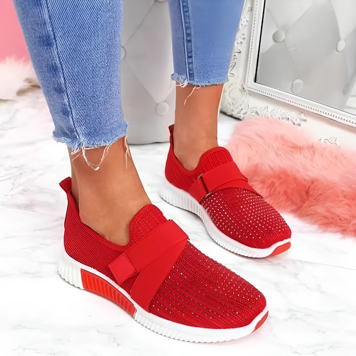 Customizable T-strap casual flats