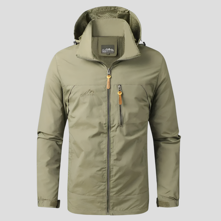 Waterproof and windproof outdoor jacket for men