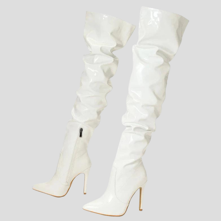 Damestøvler med 8 cm hæl