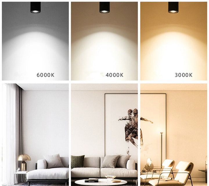 LED-taklyspunkt - 7W, 12W, 15W
