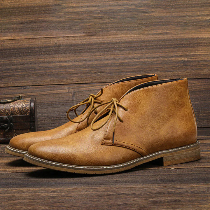Klassiske ørkenstøvler for menn – Vintage stil