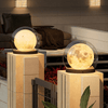 Moderne utendørslampe – Design i måneform