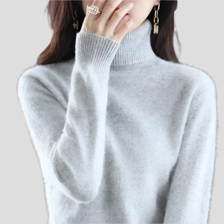 Turtleneck genser for kvinner