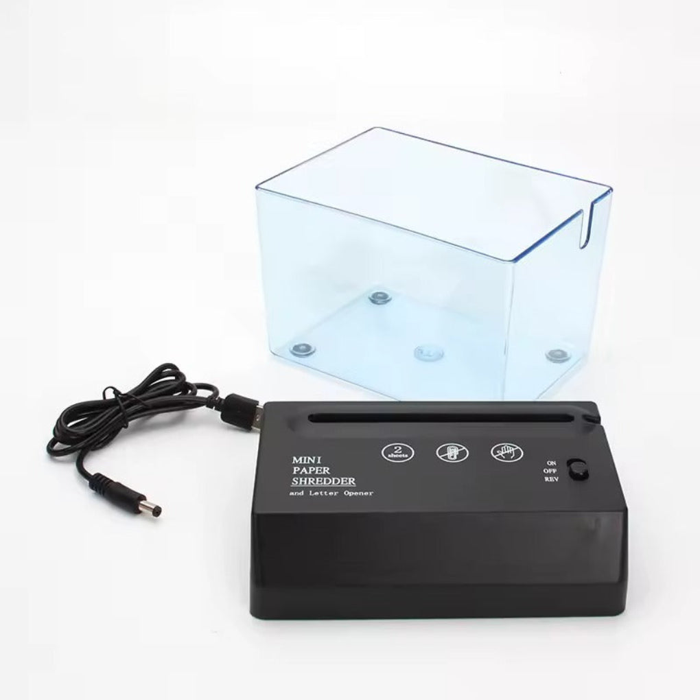 Mini Skrivebord Papirkutter – Kompakt, Stille og Effektiv