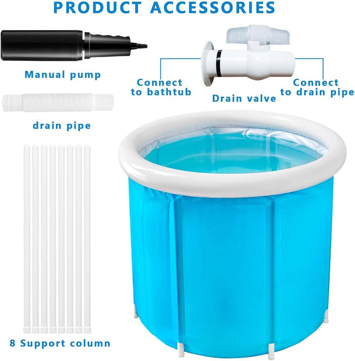 Sammenleggbart badekar – Eloria