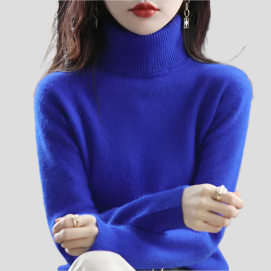 Turtleneck genser for kvinner