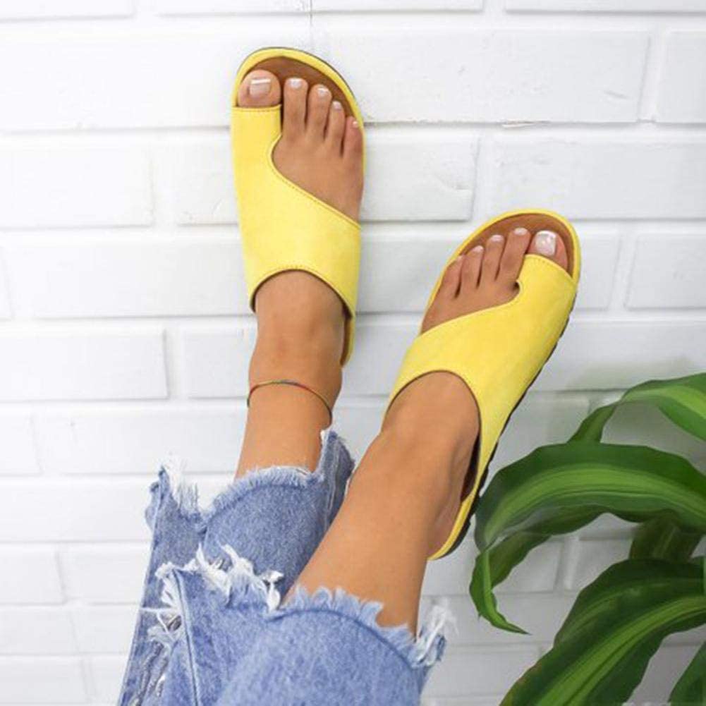 Ortopediske sandaler for dame, korrigerende for Hallux Valgus
