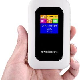 RoamWave 5G bærbar WiFi-hotspot for reise eller hjemmebruk