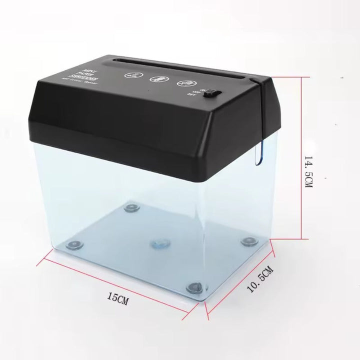 Mini papirmakulator for skrivebordet – kompakt, stillegående og effektiv