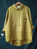 Elegant Langermet Bluse for Kvinner