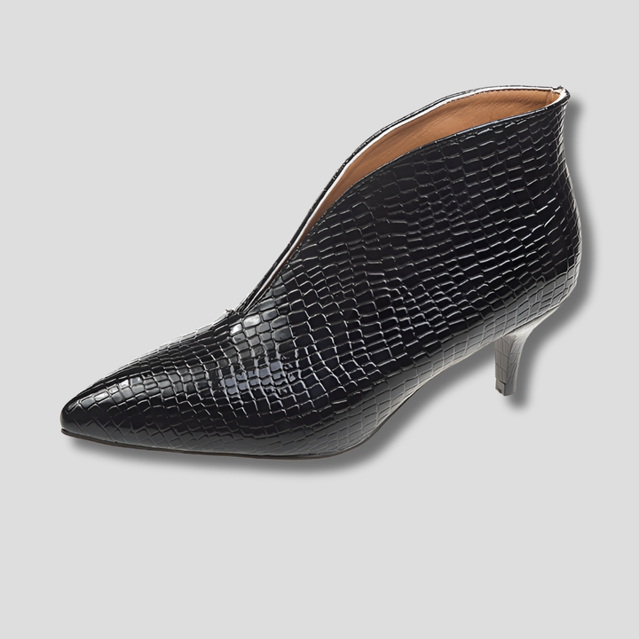 Damestøvletter med stiletthæl