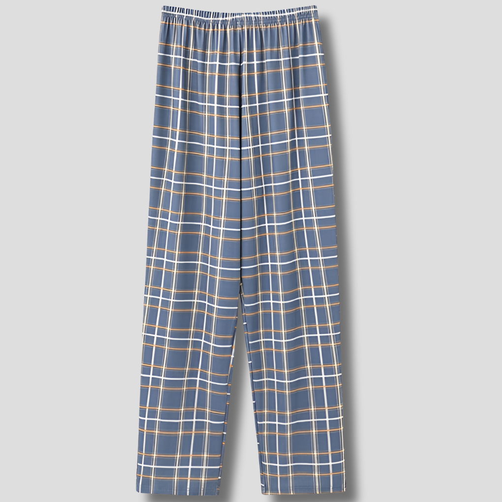 3-Pakke Flanell Herre Pyjama Bukser