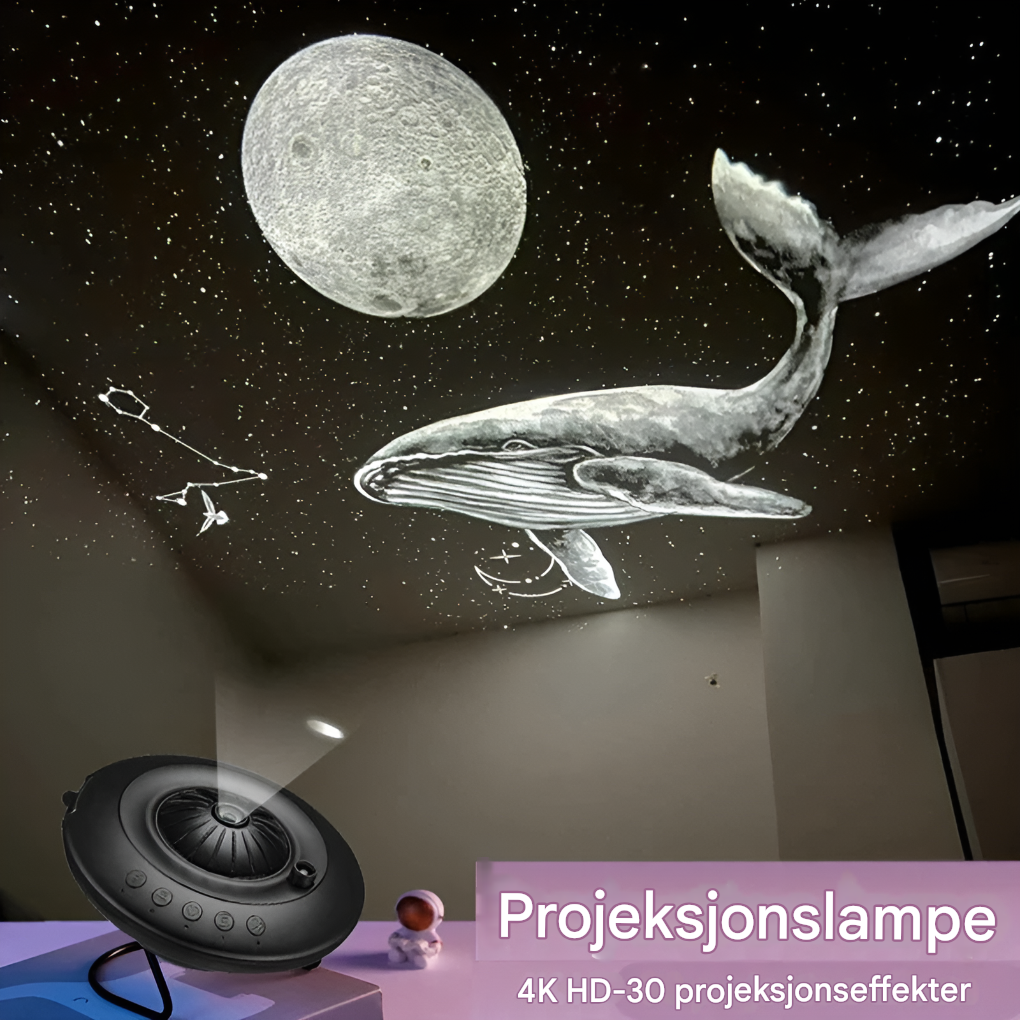 Galaxy-Projektor mit Planetariumeffekten