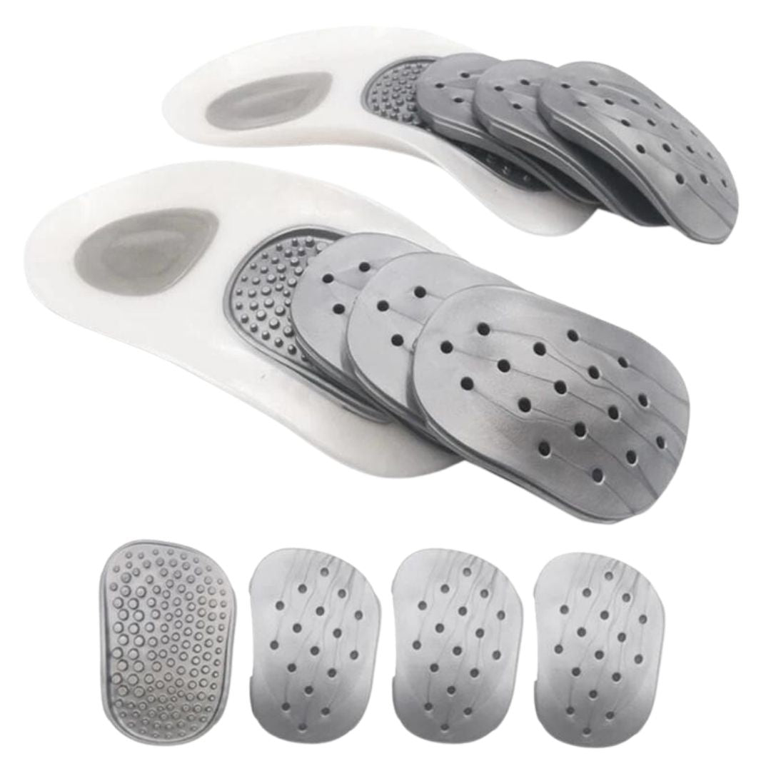 Innleggssåler for Hælspore – SoleRelief