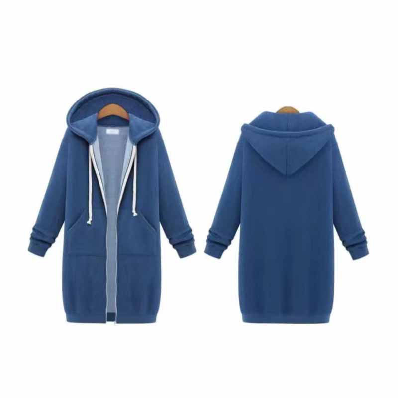 Casual lang cardigan for dame - CozyZip