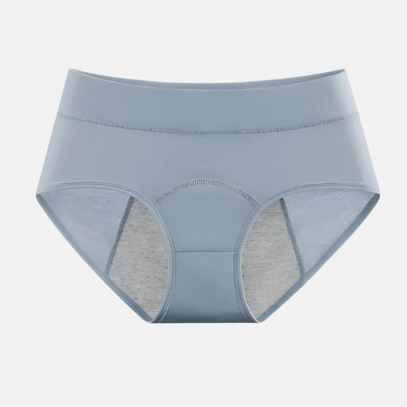 Leak-proof menstrual underwear with high waist
