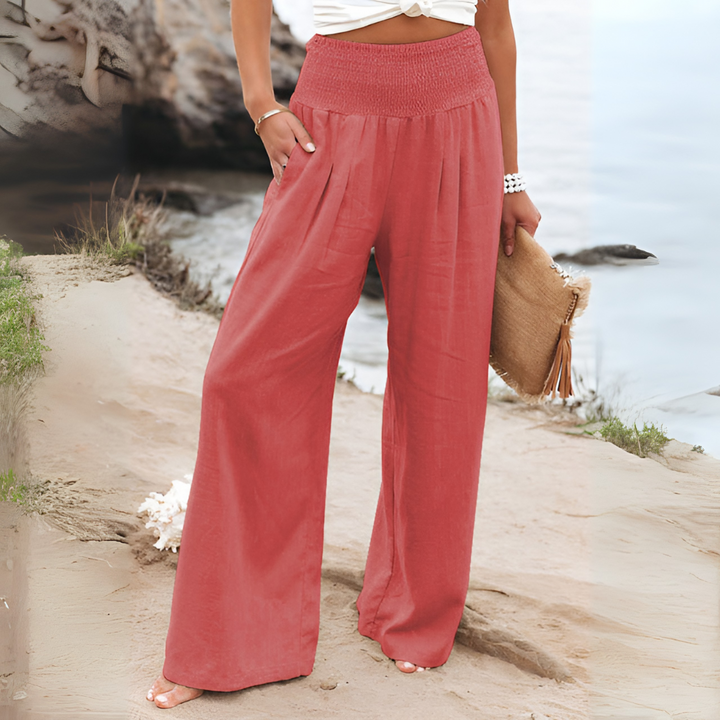 Comfortable linen pants for women