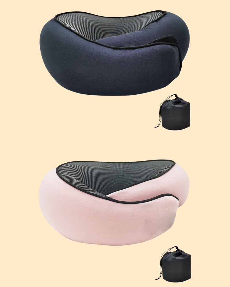 Ergonomiske reiseputer i memory foam