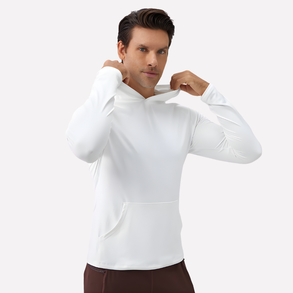 Menns Pullover Hettegenser