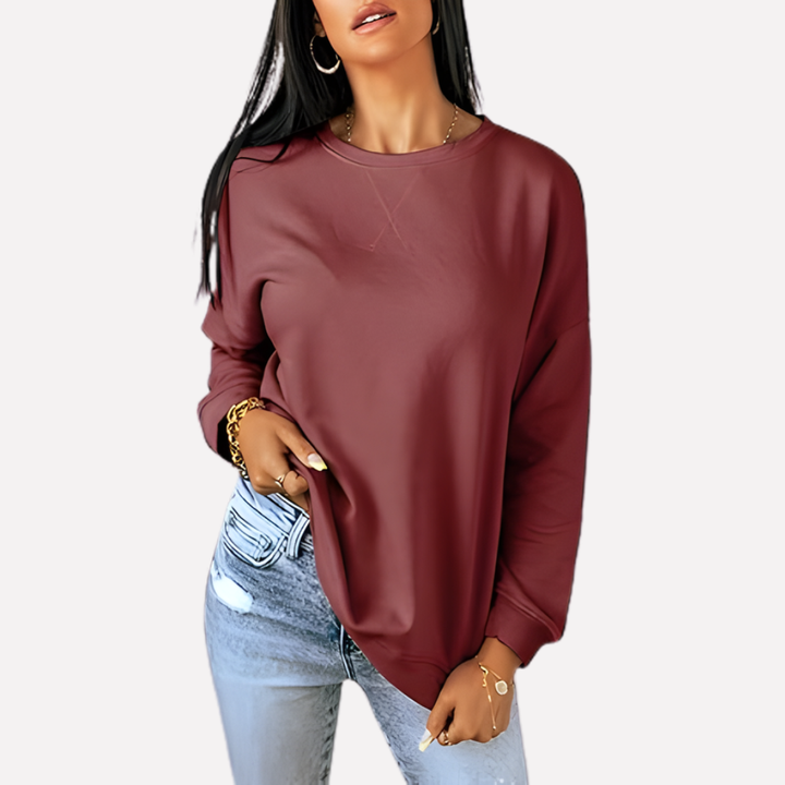 Kvinnens Crew Neck Sweatshirt