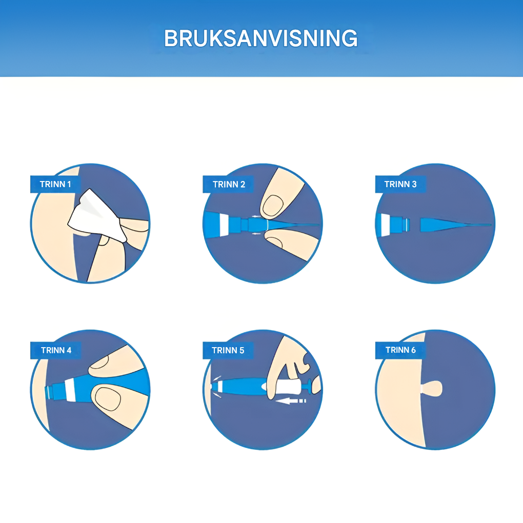 Fjerningssett for hudfliker